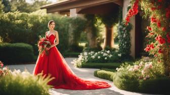 Rotes Brautkleid Bedeutung: Die Symbolik und was es für die Braut bedeutet